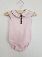 Burberry Baby roze romper 56, Verzenden, Zo goed als nieuw, Jongetje of Meisje, Pakje