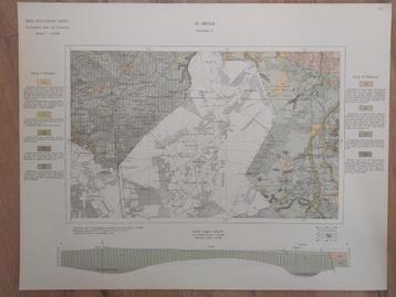 147 / Geologische kaart uit 1933 Breda kwartnlad IV beschikbaar voor biedingen