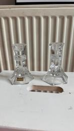 Kristal kandelaar antiek, Antiek en Kunst, Antiek | Kandelaars, Ophalen of Verzenden, Kristal