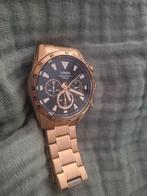 Goudkleurige Lorus Chronograph Horloge, Sieraden, Tassen en Uiterlijk, Horloges | Heren, Overige merken, Staal, Gebruikt, Staal
