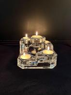 Partylite | Crystal Castle | Waxinelichthouder | Glas | 2kg, Huis en Inrichting, Overige materialen, Overige kleuren, Ophalen of Verzenden
