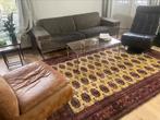 Groot vintage handgeknoopt perzisch tapijt retro design 3x2, Huis en Inrichting, Stoffering | Tapijten en Kleden, 200 cm of meer