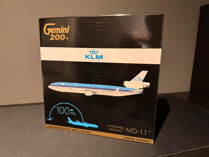 Gemini200 KLM MD-11 (PH-KCK) – Nieuwstaat, Verzamelen, Luchtvaart en Vliegtuigspotten, Nieuw, Schaalmodel, Ophalen of Verzenden