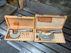 Schroefdraad micrometer set 0-50mm Mauser, Doe-het-zelf en Verbouw, Meetapparatuur, Ophalen of Verzenden, Gebruikt, Afstand