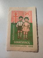 Zegel SonnevancK Sluitzegelactie 1958, Ophalen of Verzenden, Overige periodes, Postfris