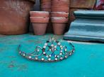 Oud kroontje met strassteentjes? +-15cm Miekje, Antiek en Kunst, Ophalen of Verzenden
