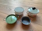 Oude Speelgoed Pannetjes - Vintage Keuken, Antiek en Kunst, Antiek | Speelgoed, Ophalen of Verzenden