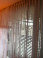 Witte Gordijnen - Zo Goed Als Nieuw, Huis en Inrichting, Stoffering | Gordijnen en Lamellen, Ophalen of Verzenden, Zo goed als nieuw