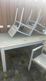 Tuin tafel met drie stoelen €40, Tuin en Terras, Tuinsets en Loungesets, Gebruikt, Ophalen of Verzenden