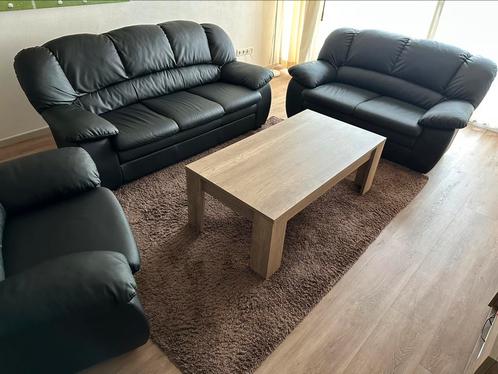 3 delige zithoek 1-2-3 zitter stoel bank, Huis en Inrichting, Banken | Complete zithoeken, Zo goed als nieuw, Ophalen