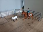 Schleich team roping met cowgril, Verzamelen, Speelgoed, Ophalen of Verzenden, Nieuw