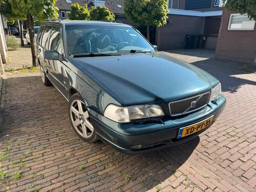 Volvo V70 2.5 T AUT 1998 Groen LPG, Auto's, Volvo, Particulier, V70, Airconditioning, Bluetooth, Cruise Control, Dakrails, Elektrische ramen