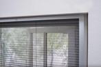 Luxe plisse Raamhor S500 123x155 Aluminium, Ophalen of Verzenden, Nieuw, Zwart, Minder dan 100 cm