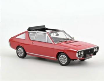 Renault 17 Gordini Decouvrable 1975 Rood 1/18 NOREV 185371 beschikbaar voor biedingen