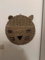 Leuke rieten mand kinderkamer decoratie, Huis en Inrichting, Mand, Rond, Ophalen of Verzenden, Zo goed als nieuw