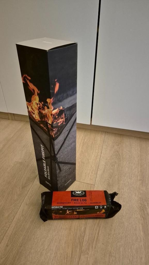 Gusta Opvouwbare Vuurkorf – Compact, stijlvol en sfeervol!, Tuin en Terras, Vuurkorven, Nieuw, Vuurkorf, Ophalen of Verzenden