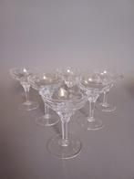 6 likeur coupes Eisenloeffel Kristalunie, Antiek en Kunst, Antiek | Glas en Kristal, Ophalen of Verzenden