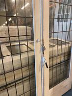 Set glas in lood schuif / en-suite deuren 209x167cm., Antiek en Kunst, Curiosa en Brocante, Ophalen
