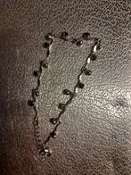 Zilver 925 armband met diamantjes, Sieraden, Tassen en Uiterlijk, Ophalen of Verzenden, Nieuw, Zilver