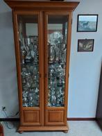 Vitrinekast met verlichting, Huis en Inrichting, Kasten | Vitrinekasten, 150 tot 200 cm, 25 tot 50 cm, 50 tot 100 cm, Ophalen of Verzenden