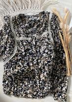 Boho Bloesje, lief printje, Garcia Anna sissy shoeby bash, Kleding | Dames, Blouses en Tunieken, Zwart, Ophalen of Verzenden, Zo goed als nieuw