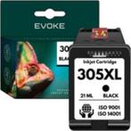 Evoke HP 305 zwarte XL-printercartridge | compatibel met Des, Cartridge, Nieuw, Atramento, Huismerk
