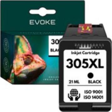 Evoke HP 305 zwarte XL-printercartridge | compatibel met Des beschikbaar voor biedingen