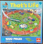 That’s Life – 1000 Stukjes Puzzel Compleet en als nieuw, Ophalen of Verzenden, 500 t/m 1500 stukjes, Zo goed als nieuw