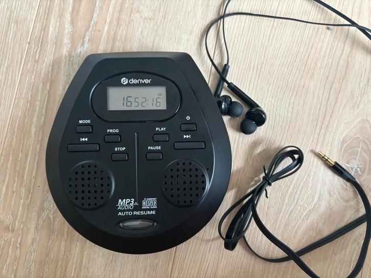 DENVER MP3/CD SPELER DMP-395B, Audio, Tv en Foto, Walkmans, Discmans en Minidiscspelers, Walkman, Ophalen of Verzenden