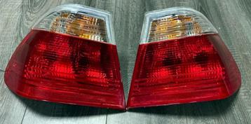 BMW 3-serie E46 Achterlampen wit/rood beschikbaar voor biedingen