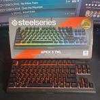 Steelseries APEX 3 TKL Toetsenbord, Computers en Software, Toetsenborden, Gaming toetsenbord, Ophalen of Verzenden, Zo goed als nieuw