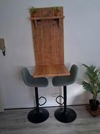 Bartafel met krukken, Huis en Inrichting, Ophalen, Gebruikt