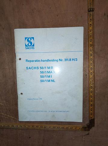 Reparatie handleiding Sachs 50/1 beschikbaar voor biedingen