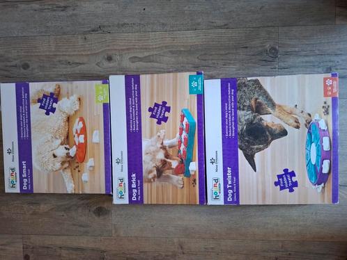 Brein spelletjes niveau 1 tm 3, zgan, Dieren en Toebehoren, Hondenspeelgoed, Zo goed als nieuw, Intelligentiespeelgoed, Ophalen of Verzenden