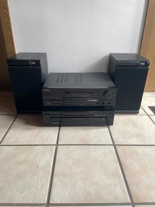 Sansui RZ 3900 + Sony CD speler + Elac speakers, Audio, Tv en Foto, Stereo-sets, Gebruikt, Cd-speler, Tuner of Radio, Speakers
