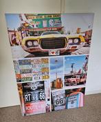 Canvas USA print, Ophalen, Zo goed als nieuw, Schilderij, 100 tot 125 cm