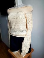 Zara Off Shoulder Kant Trui Beige Maat S, Ophalen of Verzenden, Zo goed als nieuw, Maat 36 (S), Zara