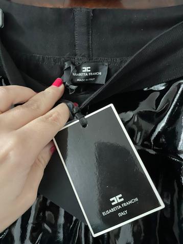 Elisabetta Franchi legging skinny lak nieuw maat xs s it 42 beschikbaar voor biedingen