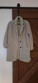 Mintgroene teddy winterjas mt 46, Kleding | Dames, Ophalen of Verzenden, Zo goed als nieuw, Maat 46/48 (XL) of groter, Groen