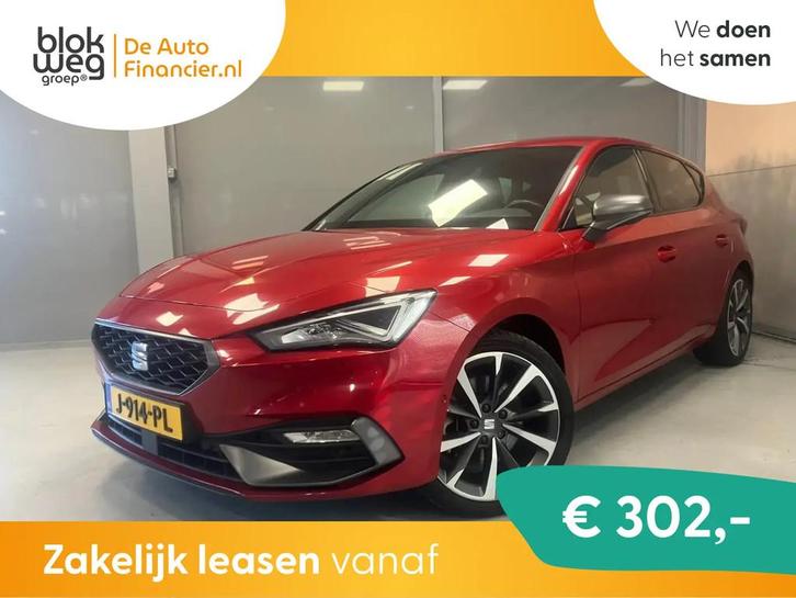 Seat Leon FR Launch Edition 1.5 eTSI | Trekhaak € 21.895,0, Auto's, Seat, Bedrijf, Te koop, Leon, ABS, Achteruitrijcamera, Adaptive Cruise Control