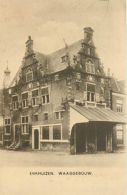 (701-140-013) Enkhuizen Waaggebouw, Verzamelen, Ansichtkaarten | Nederland, Noord-Holland, Verzenden
