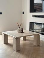 Travertin salontafel, Ophalen, Overige materialen, Gebruikt, 50 tot 100 cm
