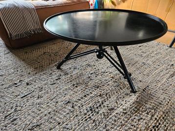 Dutchbone Brok metalen salontafel 78 x 40cm zwart beschikbaar voor biedingen