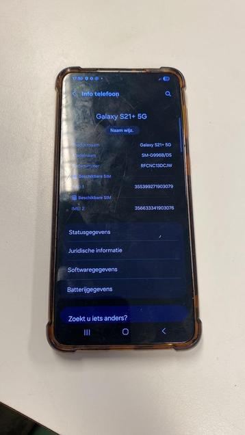 Samsung Galaxy S21+ 5G – 128GB – Dual SIM – Werkt goed beschikbaar voor biedingen