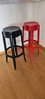 Kartell with starck 2 barkrukken, Huis en Inrichting, Barkrukken, Ophalen, Zo goed als nieuw
