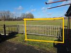 Hek 3,75 m. 🌺, Ophalen, Gebruikt, IJzer, Spijlenhekwerk