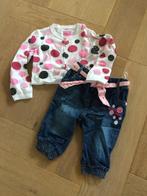 Superleuke set spijkbroek en vestje mt 80 BabyClub - zgan, Meisje, Babyclub, Ophalen of Verzenden, Zo goed als nieuw