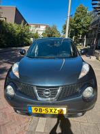 Nissan Juke 1.6 CVT 86KW 2012 Blauw, Auto's, Nissan, 1250 kg, Zwart, 4 cilinders, Blauw