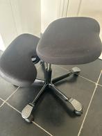 HAG bureaustoel design kniestoel stoel bureau zwart balans, Ophalen of Verzenden, Zo goed als nieuw, Zwart
