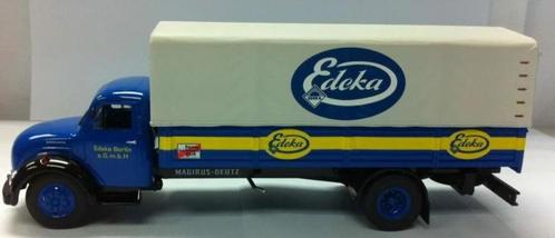 Magirus Deutz S3500 EDEKA BERLIN COVERED PICK UP, Hobby en Vrije tijd, Modelauto's | 1:43, Nieuw, Bus of Vrachtwagen, Overige merken